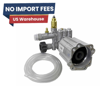 #ad Genuine Generαc Axial Pressure Washer Pump 2.2 GPM 2400 PSI 0K1663 OEM $104.00