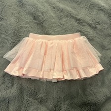 Dance Skirt Eurotard Ballet Pink Childs Med Ballet Pull On Chiffon Layers