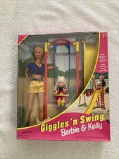 Barbie & Kelly Giggles ‘ n Swing 1998 Mattel
