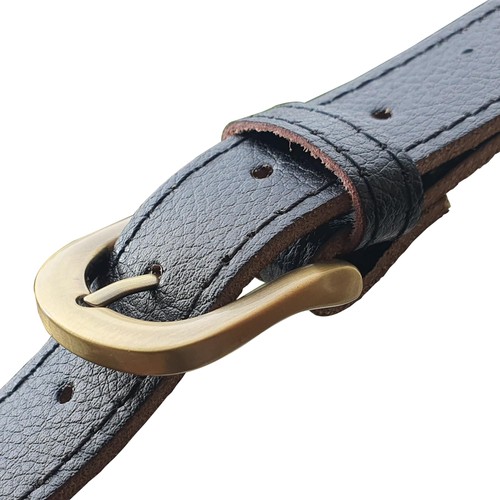 Genuine Leather Carry Strap for Motorcycle & Picnic Bedroll Blankets, Gifts f... - Bild 2 von 5
