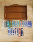 Collectible Spoons & Wooden Display Shelf Rack
