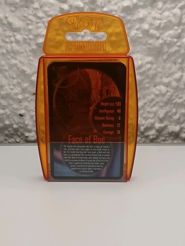 top trumps dr who carte sono pulite e senza graffi sul supporto omaggio uk p&p inc - Foto 16 di 24