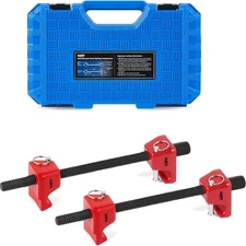 2pc Macpherson Strut Spring Compressor Tool Set with 10.5" Range, Heavy Duty ...