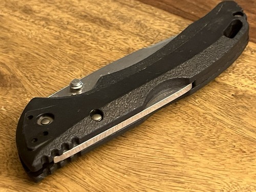 USA Bantam 286 Black Folding Pocket Knife Blade TSA Confiscated Very Nice! - Picture 16 of 17