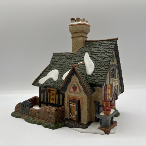 Department 56 2013 Dicken Village Series Devon County Strawberry Cottage 4030356 - Picture 2 of 12