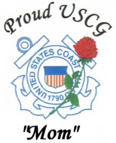 Adressetiketten Proud USCG Mom 001 - Bild 1 von 2