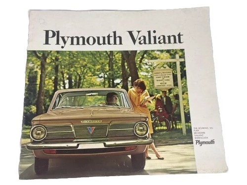 1965 Plymouth Valiant Händler Verkaufsbroschüre
