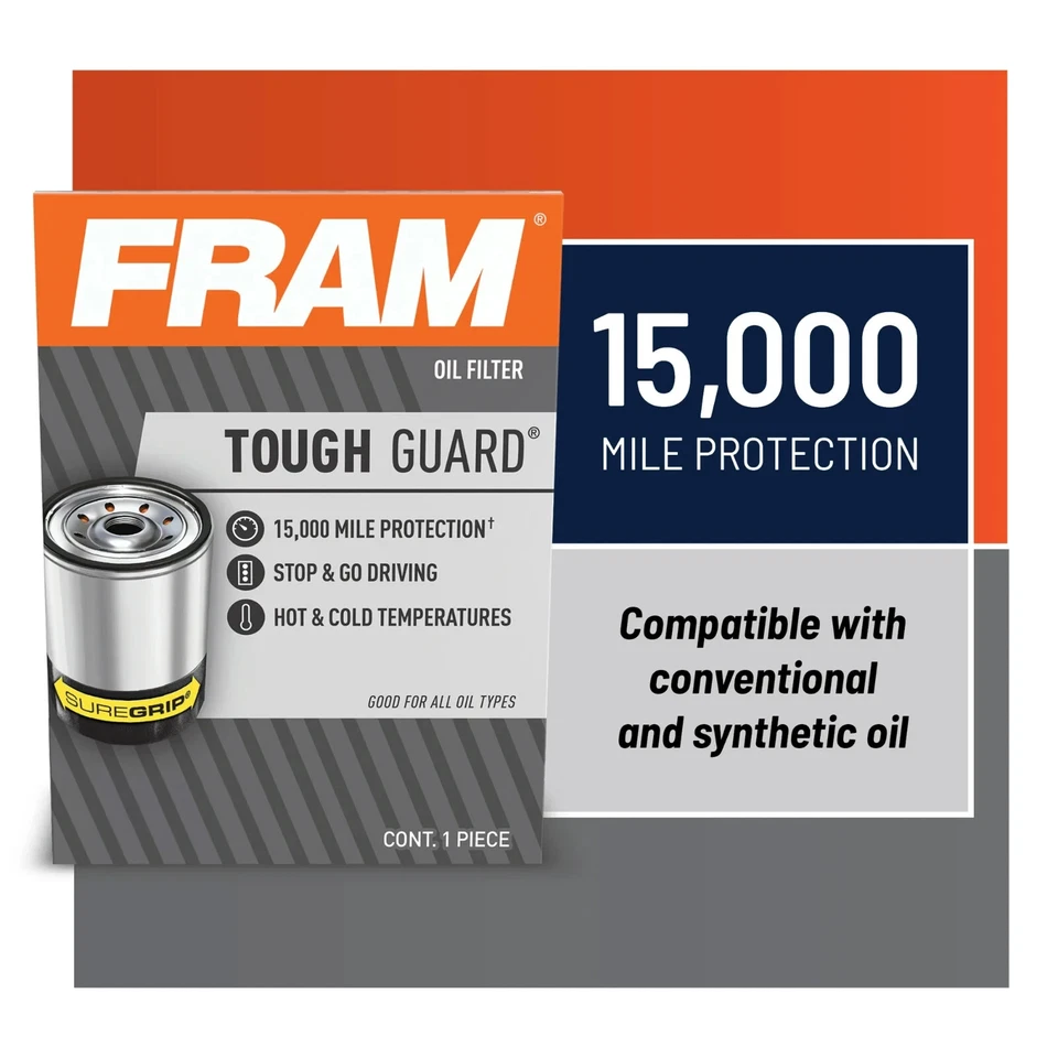 FRAM Tough Guard ULTRA Motor Oil Filter Assembly Module OE Replacement TG8A - Image 2 of 4