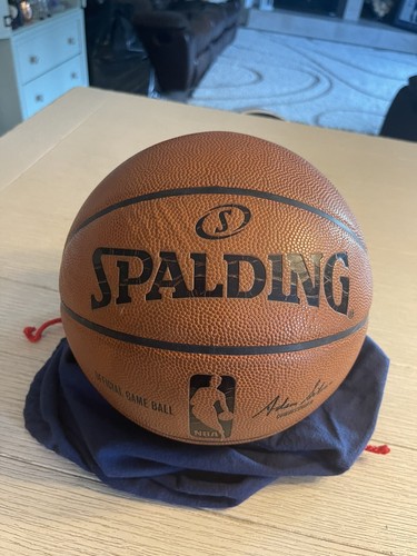 HOUSTON ROCKETS GAME-USED BASKETBALL FROM THE 2013-14 NBA SEASON - FANATICS HOLO - Picture 24 of 24