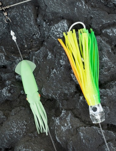 BLUEWING 36 pulgadas Pesca Suave Calamar Esparcidor Barra Gran Juego Trolling Señuelo Vendedor de EE. UU. - Imagen 28 de 28