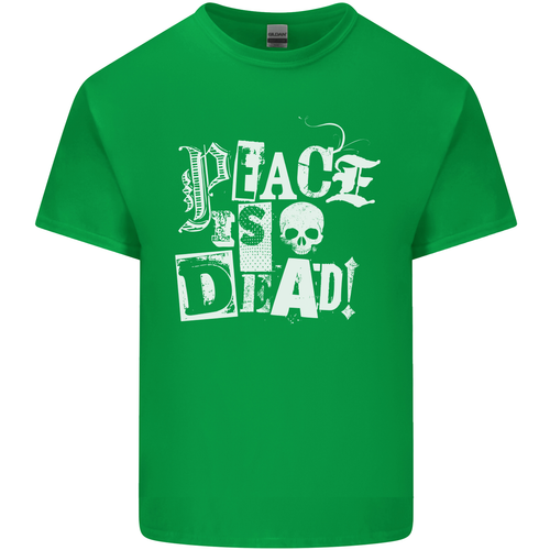 Peace is Dead War Anarchy Anarchist Skull Kids T-Shirt Childrens - Foto 51 di 72
