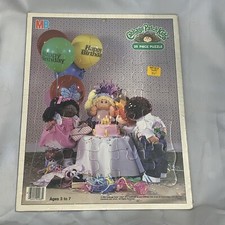 1984 Cabbage Patch Kids Vintage Milton Bradley 25 Pc Puzzle Birthday Sealed