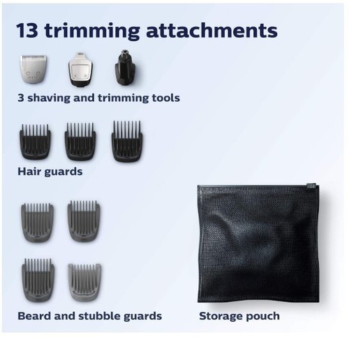 Philips Norelco MG3740 Multi-groom All-In-One Best Trimmer Gift 13 Attachments - Picture 2 of 7
