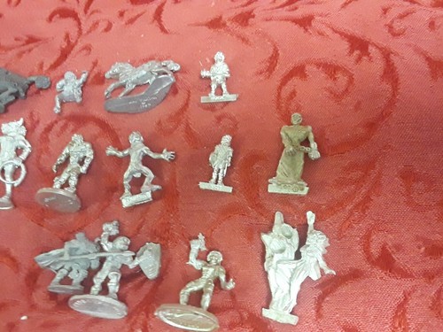 20+ vtg rare Ral Partha Grenadier D&D Miniature hero monster lot figure metal - Picture 9 of 12