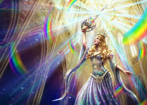 Märchen Prinzessin Kunstdruck Fantasy Illustration Wohndeko Kunstwerk - Bild 2 von 3