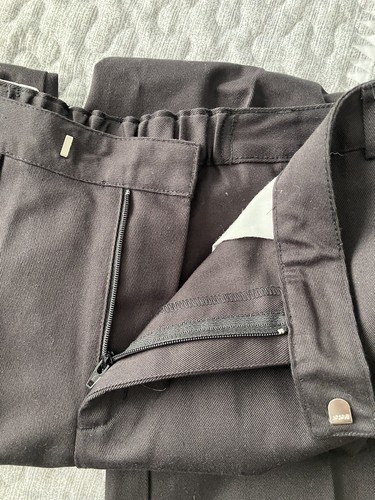 French Toast Girls 12.5 Plus School Uniform Bootleg Pants Black NWT - Picture 3 of 11