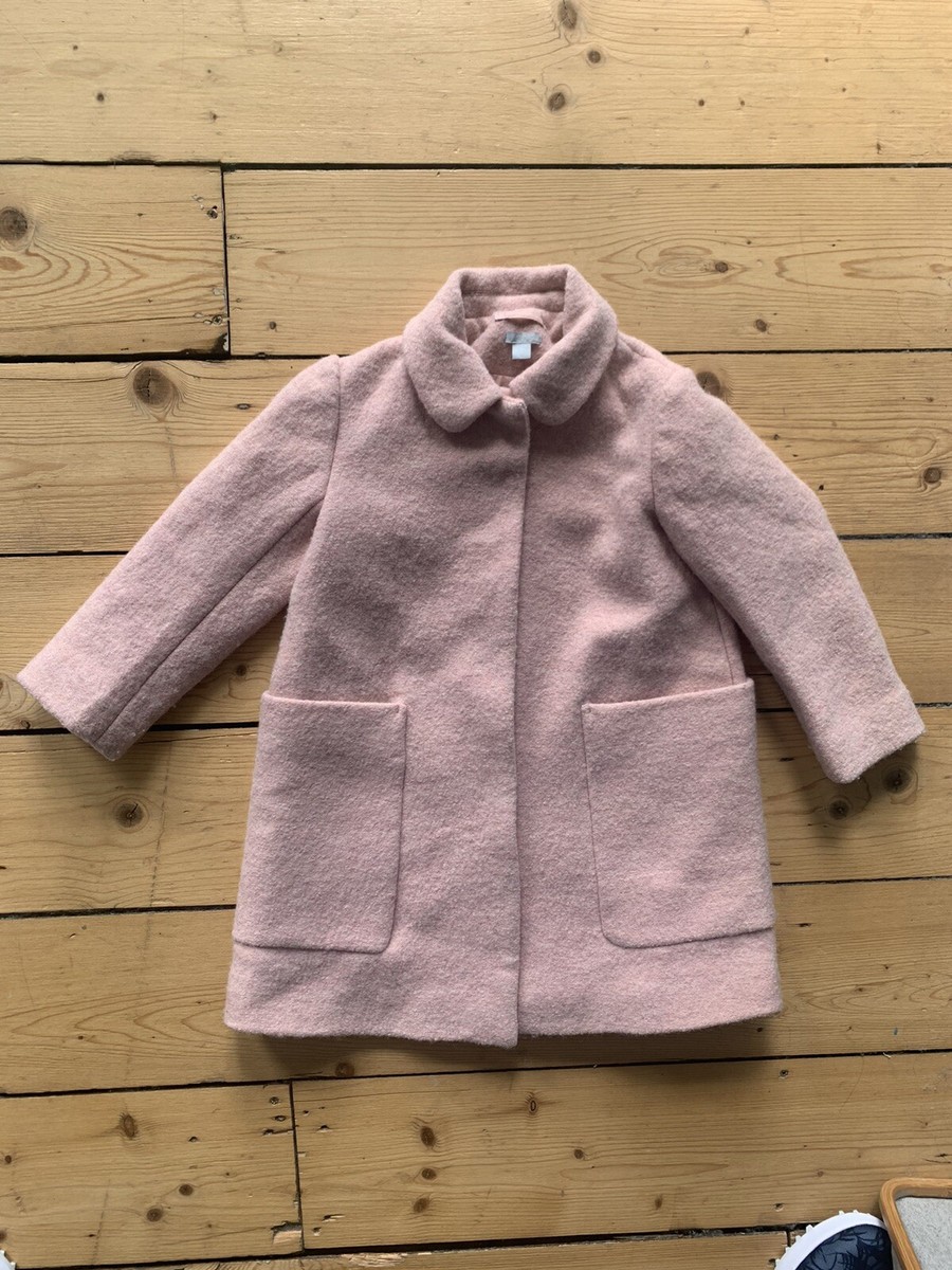 Cos pink store wool coat