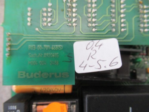 Buderus M004 Brennermodul braun Sachnummer 0920885 R03-00-701-668(S) - Bild 3 von 16