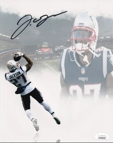J.C. JACKSON Signed New England Patriots 8×10 Photo-JSA Witnessed Protection COA - 第 1/5 張圖片