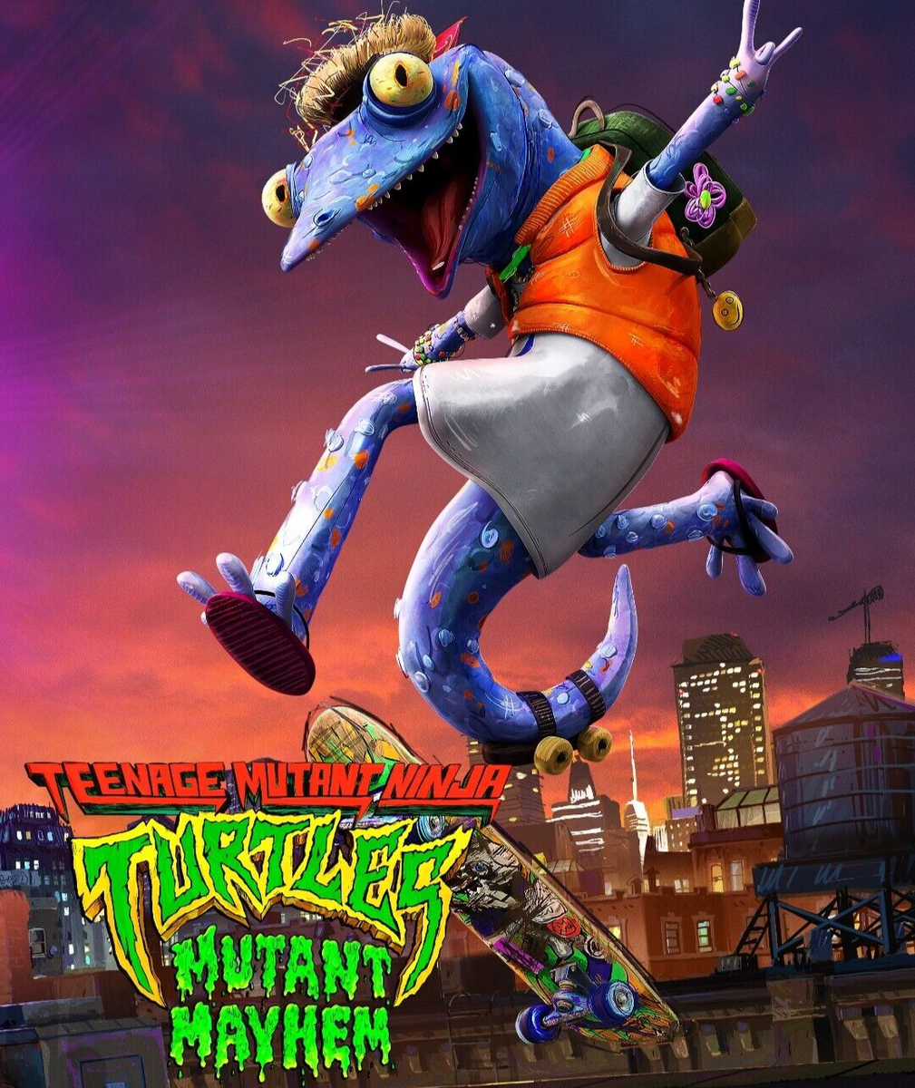 New 2023 Teenage Mutant Ninja Turtles Mutant Mayhem Mondo Gecko