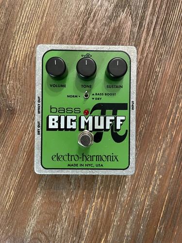 EHX Bass Big MUff Pi - Electro Harmonix Effects Pedal - Tested - Good Condition!