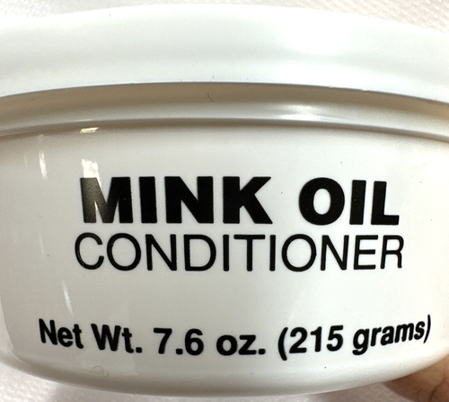 Angelus Genuine Mink Oil Waterproofer And Conditioner 7.6 oz / 215gm for Leather - Picture 9 of 11