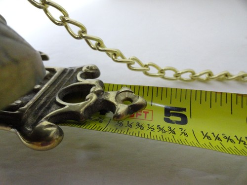 Vintage Solid Brass Shopkeeper Entry Door Triple Bell . Wall Mount Hanging. - Picture 11 of 12