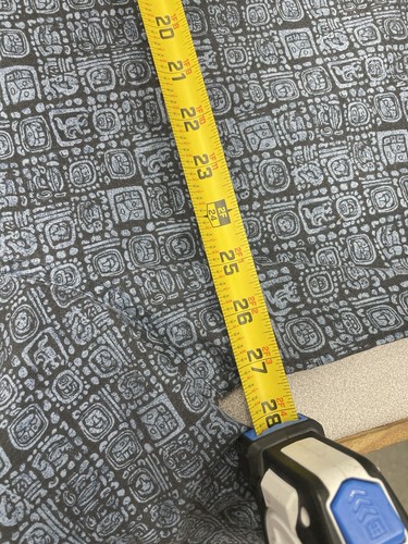 LL Bean Shirt Mens XL Blue Tropic Aztec Traditional Fit Hawaiian Geometric - Picture 6 of 14