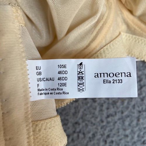 Amoena Bras 46DD Bundle Ella Pocketed Mastectomy Wireless Set of 2 Lot 2133 NWT - Picture 16 of 22