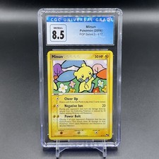 MINUN 4/17 CGC 8.5 POKEMON KARTE POP SERIES 3 ENGLISCH VINTAGE