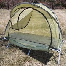 Olive Drab Free Standing Military Mosquito Netting Tent for camping & outdoors