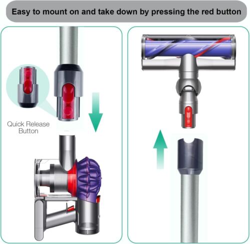 Dyson Staubsauger Verlängerungsrohr Verlängerungsstange V15 V11 V10 V8 V7 Silber - Bild 4 von 7