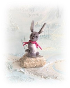 3-1-4-034-Faux-Fur-Little-Baby-Bunny-Rabbit-Teddy-Bear-OOAK-jointed-Artist-one-off