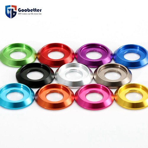 Aluminum 6061 Fisheye Washer Socket Button Head Gasket M2 M2.5 M3 M4 M5 M6 M8 - Picture 5 of 9