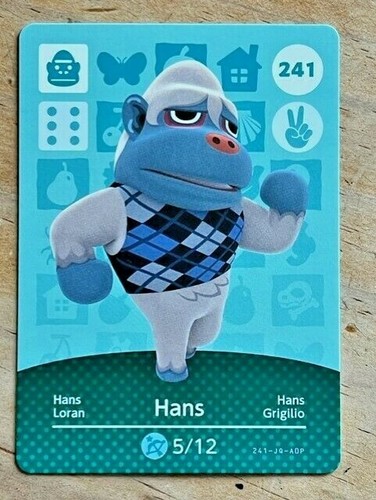 Tarjeta amiibo de Animal Crossing serie 1, 2, 3, 4, 5 nueva como nueva Reino Unido - elige tu tarjeta - Imagen 65 de 140