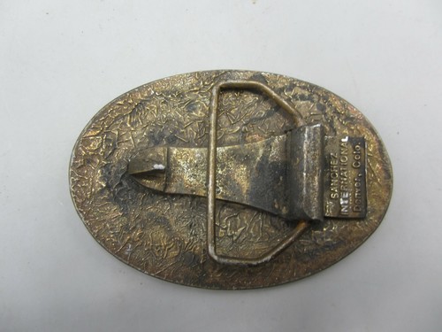 Vintage Sanchez Denver Broncos 1978 Super Bowl XII VS Dallas Cowboys Belt Buckle - Picture 2 of 2