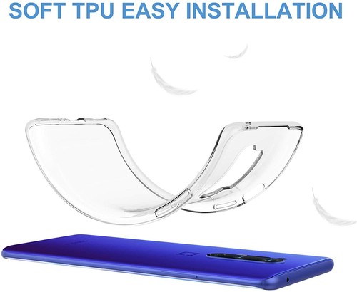 COVER CUSTODIA + PELLICOLA VETRO TEMPERATO 5D FULL PER OnePlus 8 PRO TRASPARENTE - Foto 10 di 21