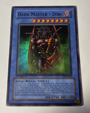 Yugioh - Dark Master Zorc 1st Edition - DCR-082 - Super Rare Holo 