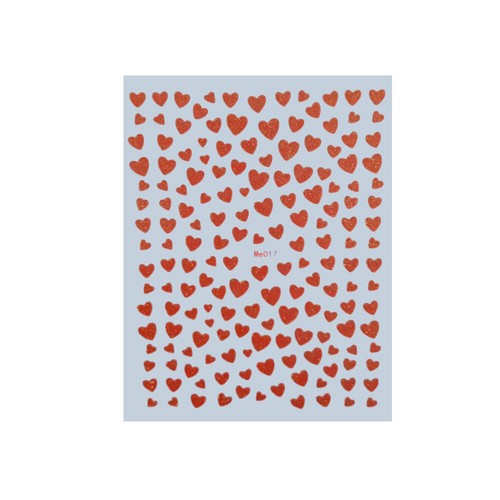 DIY Nail Art Sticker Heart Valentine Decals Peel&Stick Manicure Decoration Women - Picture 12 of 18