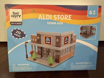 NEW Bee Happy ALDI STORE Building Bricks Blocks Lego - 2024 - 212 Pieces