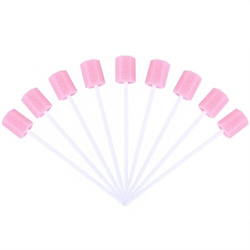 200pcs Disposable Mouth Swabs Sponge Oral Care Tooth Cleaning Sticks - Picture 9 of 10
