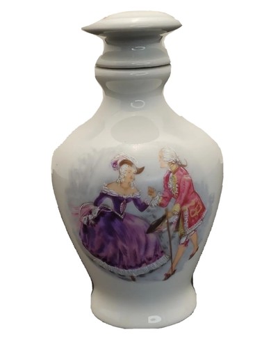 Porcelaine D’art Coupe D’or Du Bon Gout Francais Vase w/Lid RARE -Vintage - Picture 2 of 8