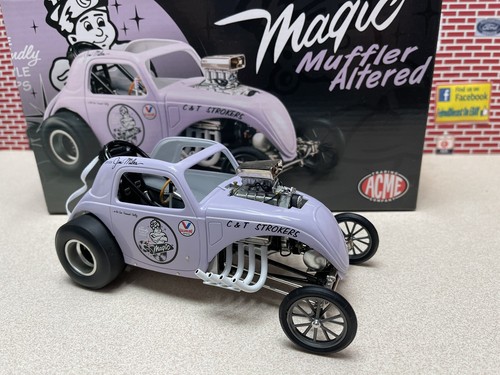 1/18 Acme GMP Fiat Magic Muffler Altered Jim Miles A1800802 Low Stock - Picture 4 of 16