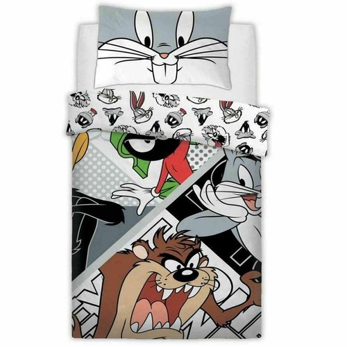 Looney Tunes Duvet Cover Set Reversible Bedding 2 in 1 Kids Bedroom Linen - Picture 5 of 6