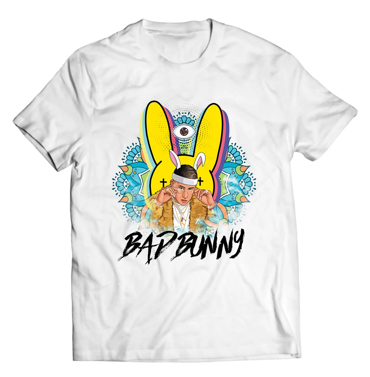 Bad Bunny Shirt Reggaeton Rapper Singer T Shirt Bad Bunny