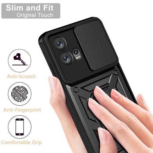 Stoßfeste Schutzhülle Armor Ring Ständer für Motorola Edge 60 50 40 Pro 30 Fusion - Bild 13 von 21