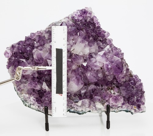 Amethyst Quarz Kristall Cluster Geode Kathedrale Dekor Brasilien 6,54 Pfund H1795 - Bild 2 von 13