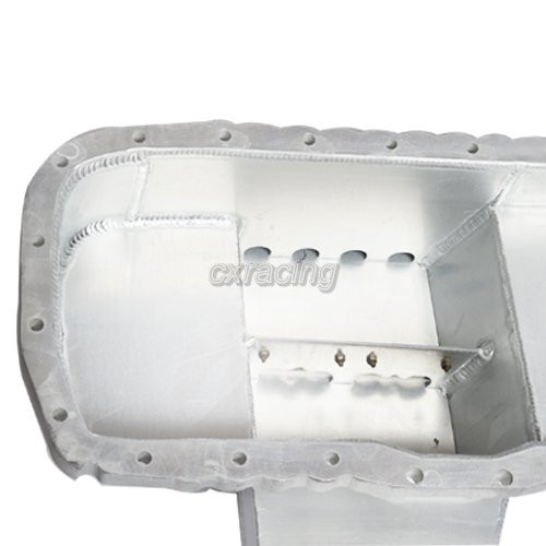 Sumidero de cárter de aceite de aluminio CXRacing para Nissan/Datsun 240SX S13 S14 RB26DETT RB26 - Imagen 5 de 9