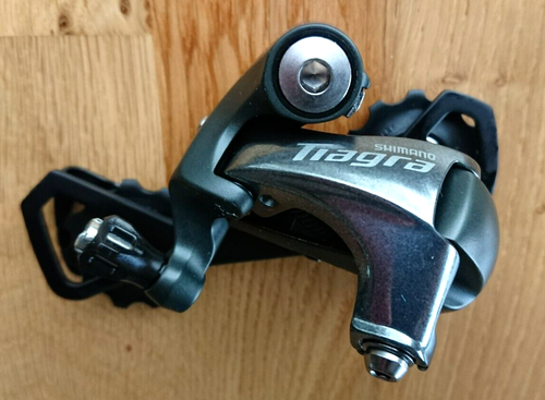 Desviador trasero Shimano Tiagra RD-4700 GS jaula media 10/11 velocidades Road Mech - Imagen 3 de 6