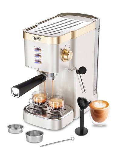 Gevi Espresso Machine Coffee Maker w/ Steam Wand, Open box